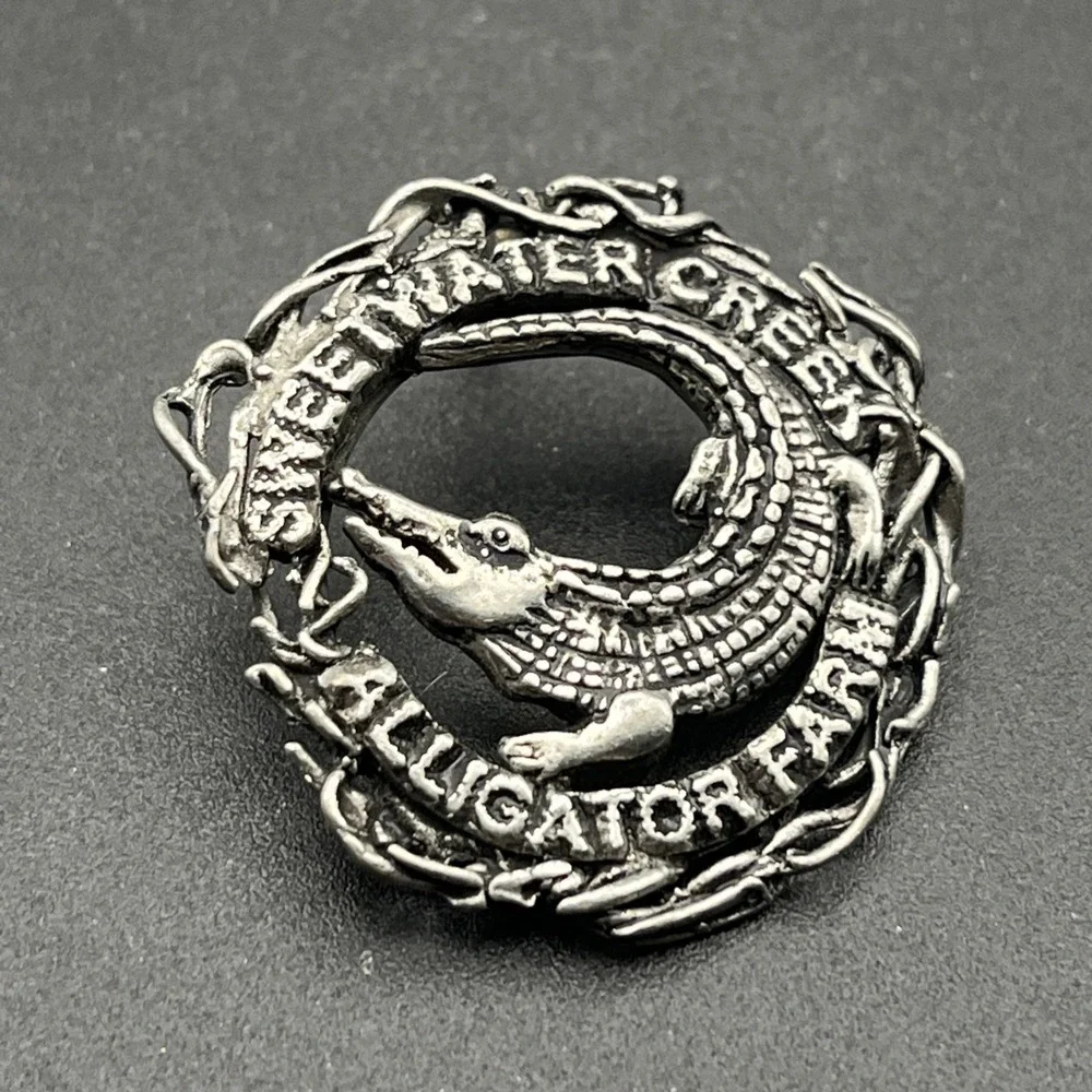 Sweetwater Creek Alligator Farm Lapel Hat‎ Pin